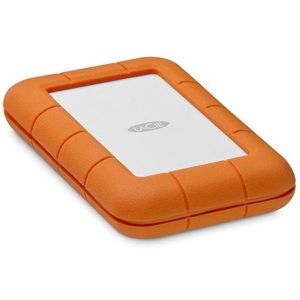 Lacie Rugged 500GB SSD Thunderbolt & USB-C s integrovaným kabelem oranžový
