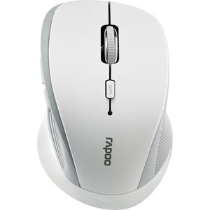Rapoo 3910 laserová bezdrátová myš bílá