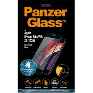 PanzerGlass Edge-to-Edge AntiBacterial Apple iPhone 6/6s/7/8/SE (2020) černé