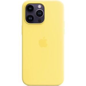 Apple silikonový kryt s MagSafe na iPhone 14 Pro Max kanárkově žlutý