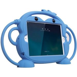 Cartoon Monkey ochranné pouzdro Apple iPad Air 9,7", iPad 2017/2018 světle modré