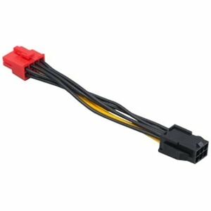 Akasa (AK-CB052), 6pin PCIe to 8pin PCIe2.0 cable adapter