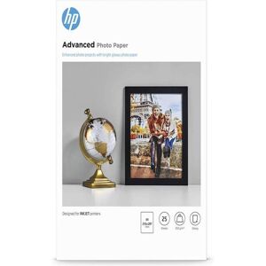 HP Lesklý fotografický papír 25 listů A4 210 x 297 mm