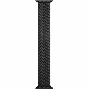 Tactical pletený převlékací řemínek Apple Watch 38/40mm černý XL