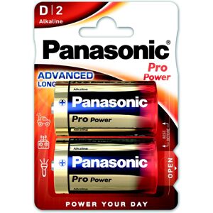 Panasonic Pro Power Gold typ D alkalická baterie, 2 ks