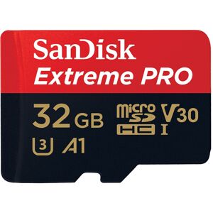 SanDisk micro SDXC karta 64GB Extreme PRO + adaptér