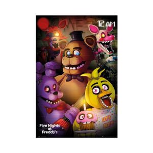 Plakát Five Nights At Freddys - Group (6)