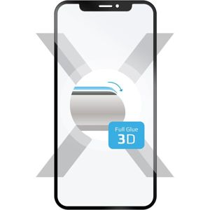 FIXED 3D Full-Cover tvrzené sklo s lepením po celé ploše Samsung Galaxy A7 (2018) černé