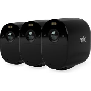 Arlo Essential venkovní bezpečnostní kamera 3 Pack (Base station není součástí balení) černá