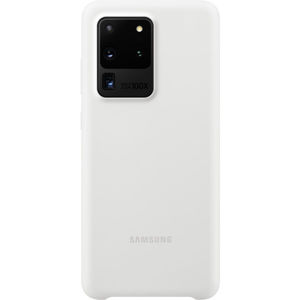 Samsung EF-PG988TW silikonový zadní kryt Galaxy S20 Ultra 5G bílý