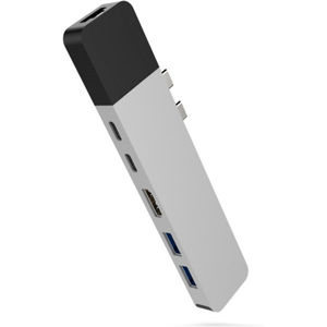 HyperDrive NET Hub pro USB-C pro MacBook Pro stříbrný