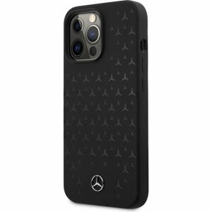Mercedes Liquid Silicone Case iPhone 13 Pro Max černé