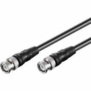 PremiumCord BNC kabel pro audio/video 75 Ohm M/M 1m