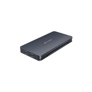 Hyper® Universal Silicon Motion® USB-C 10v1 Dual HDMI dokovací stanice