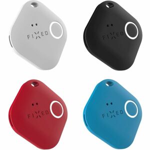 FIXED Smile PRO Key Finder s motion senzorem, 4-PACK, černý, bílý, modrý, červený