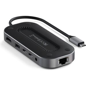 Satechi USB-4 Multiport W2.5G Ethernet Hub černý
