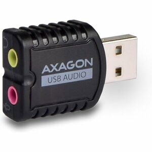 AXAGON ADA17 USB 2.0 stereo HQ audio MINI adapter 24bit 96kHz