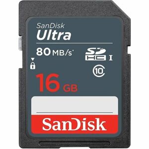 SanDisk Ultra Class 10 UHS-I SDHC paměťová karta 16GB