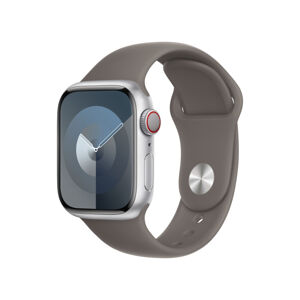 Apple Watch 41mm jílově šedý sportovní řemínek S/M