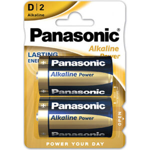 Panasonic Alkaline Power D alkalická baterie (2ks)