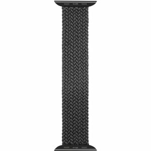 Tactical pletený převlékací řemínek Apple Watch 42/44mm černý S