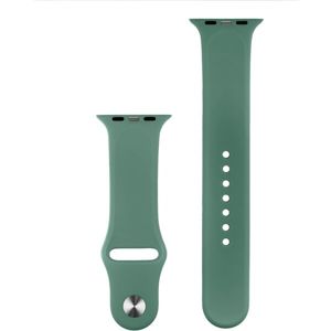 COTEetCI silikonový sportovní náramek pro Apple Watch 42/44 mm jehličnatá zelená