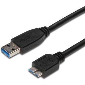 PremiumCord kabel USB 3.0 A - Micro B 1m