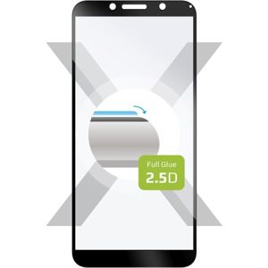 FIXED 2,5D Full Glue-Cover tvrzené sklo 0,33mm Motorola Moto E6 Play černé