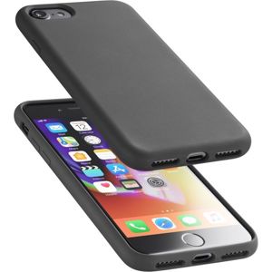 CellularLine SENSATION ochranný silikonový kryt iPhone 6/7/8/SE (20/22) černý