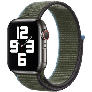 Apple Watch provlékací sportovní řemínek 40/38mm snově zelený