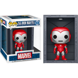 Funko POP! #1038 Deluxe: Marvel Hall of Armor Iron Man Model 8 Silver Centurion (Exclusive PX)