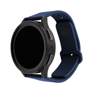 FIXED set silikonových řemínků s Quick Release 20mm pro smartwatch modrý