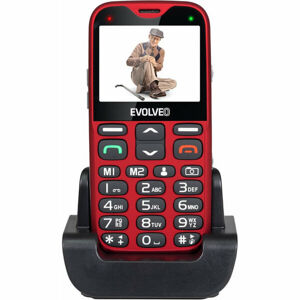 EVOLVEO EasyPhone XG červený