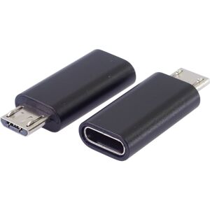 PremiumCord USB-C female adaptér na micro USB male
