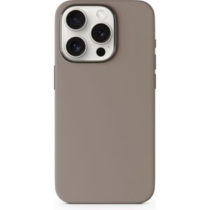Epico Mag+ Leather Case iPhone 15 Pro písková