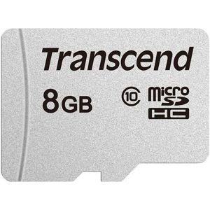Transcend 8GB microSDHC 300S paměťová karta (bez adaptéru)