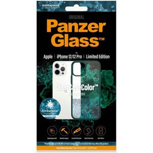 PanzerGlass ClearCase Antibacterial Apple iPhone 12/12 Pro zelený