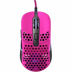 XTRFY Gaming Mouse M42 RGB herní myš růžová