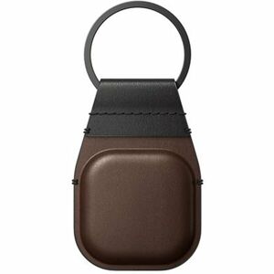 Nomad Leather Keychain pouzdro Apple Airtag hnědé