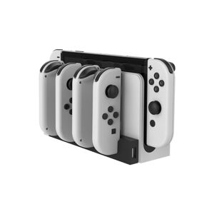 iPega 9186 nabíjecí stanice pro Nintendo Switch a Joy-con bílá/černá