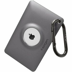 Spigen Air Fit Card Case pouzdro Apple AirTag šedé