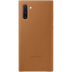 Samsung EF-VN970LAEGWW kožený zadní kryt Galaxy Note10 světle hnědý
