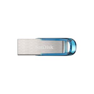 SanDisk Ultra Flair USB 3.0 flash disk 64GB modrý