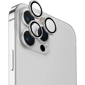UNIQ OPTIX Aluminium Camera Lens Protector iPhone 15 Pro stříbrná