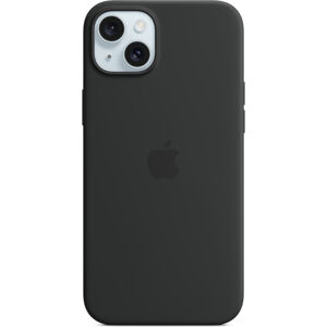 Apple silikinový kryt s MagSafe na iPhone 15 Plus černý