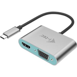 i-tec USB-C Metal HDMI and VGA Adapter
