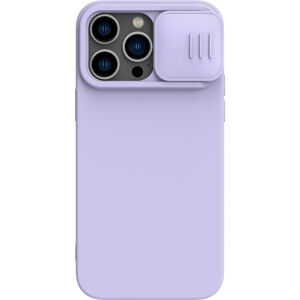 Nillkin CamShield Silky Silikonový Kryt iPhone 14 Pro Max fialový