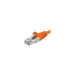 Premiumcord Patch kabel CAT 6a S-FTP RJ45-RJ45 AWG 26/7 3m oranžový