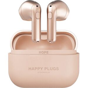 HAPPY PLUGS bezdrátová sluchátka Hope Růžově zlatá