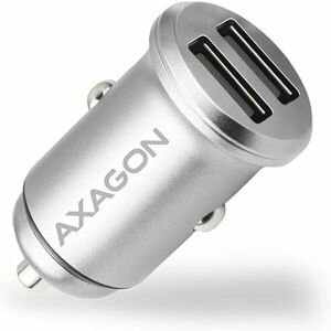 AXAGON PWC5V4 mini SMART nabíječka do auta 2x port 5V2.4A + 2.4A 24W